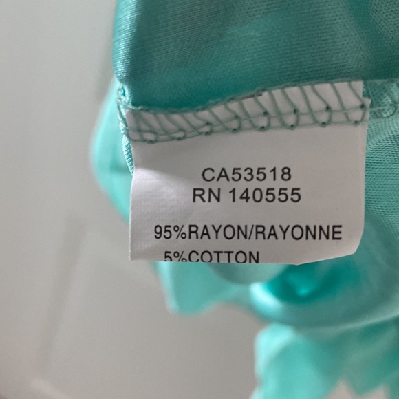 Turquoise dress - size s - Picture 4 of 5